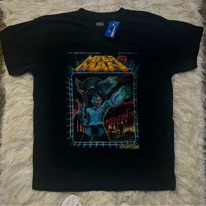 Large Mega man graphic Tee shirt